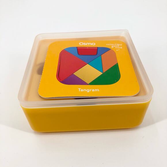 OSMO Tangram Game Shape/Color Visual Puzzles for Ages 6-10 STEM Toy Gift - Picture 3 of 5